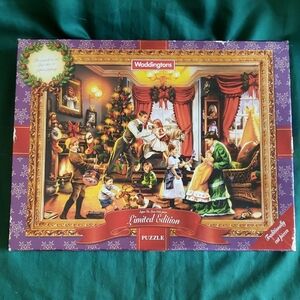 Waddingtons Limited Edition Christmas Puzzle - Christmas Morning In The Nursery